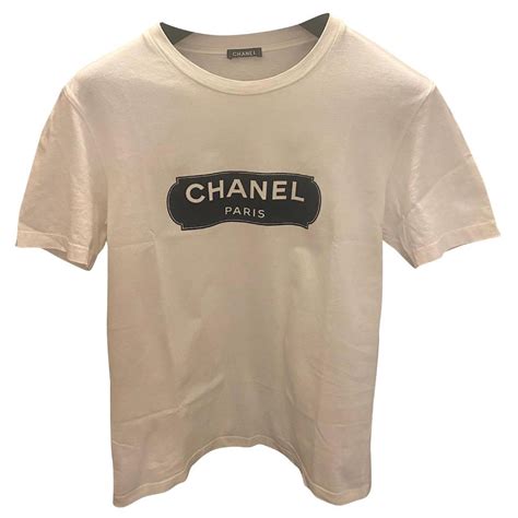 chanel paris tshirt|chanel t shirt original.